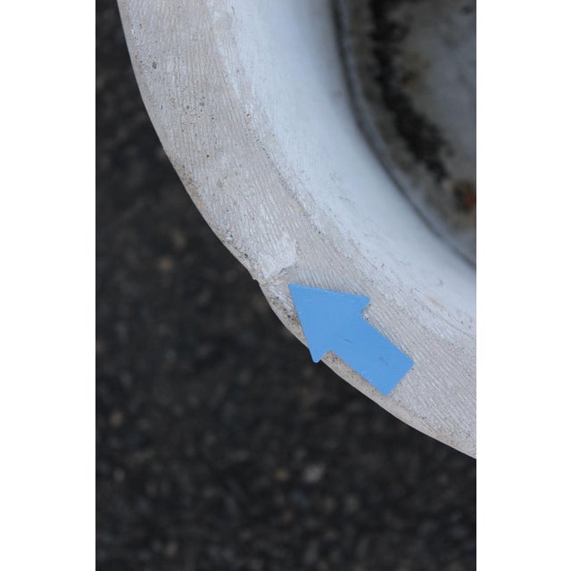 Classical Style Cherub Relief Cast Stone Garden Planter For Sale - Image 16 of 16