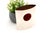 Metal Plain Silver Jug with Circular Frame For Sale - Image 7 of 7