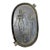 Vintage Naughty Risque Speakeasy Double Sided Figural Metal Ashtray For Sale