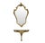 Gilt Rococo-Style Mirror with Console, France, 1950s, Set of 2 For Sale - Image 17 of 17
