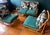 Mid-Century Modern 1950's Heywood Wakefield 4 Pc Rattan Bamboo Sofa & Chair Set For Sale - Image 3 of 12
