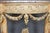 19th Century French Louis XVI Style Distressed Demilune Marble Top Console Table For Sale - Image 11 of 15