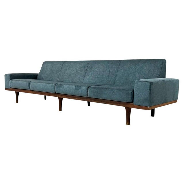 Model 50-4 Australia Sofa attributed to Illum Wikkelsø, Denmark, 1950s For Sale - Image 6 of 6