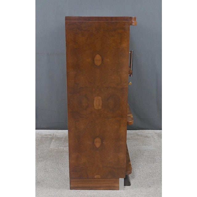 Art Deco Bibus in Elm Burl Veneer, 1920s For Sale - Image 15 of 18