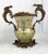 20th Century French Porcelain and Ormolu Twin-Handled Urns, Set of 2 For Sale - Image 3 of 14