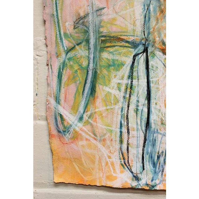 "Didn't See That Coming" Original Contemporary Abstract Mixed-Media Painting by Mel Rea For Sale In Cleveland - Image 6 of 7