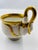 Ivory Mid 20th Century by Sadek Swan Gilded Footed Cups & Saucers - Service for 4 For Sale - Image 8 of 12