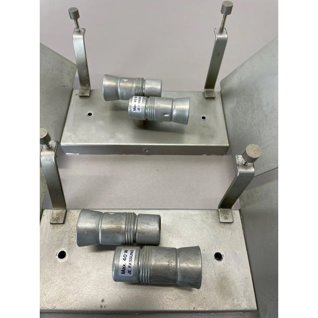 Hollywood Regency Ice Glass Wall Light from Kalmar Lights, 1960s, Set of 3 For Sale - Image 14 of 18