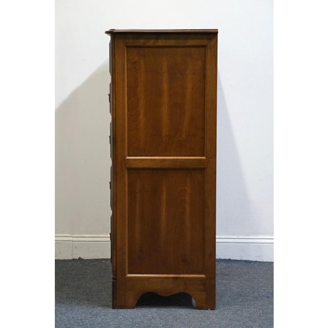 Wood Late 20th Century Ethan Allen Country Manor Collection Country French 34" Chest of Drawers Baguette Finish For Sale - Image 7 of 11