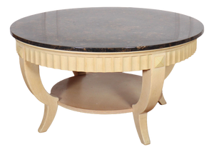 Italian Marble Top Coffee Table, 1950s