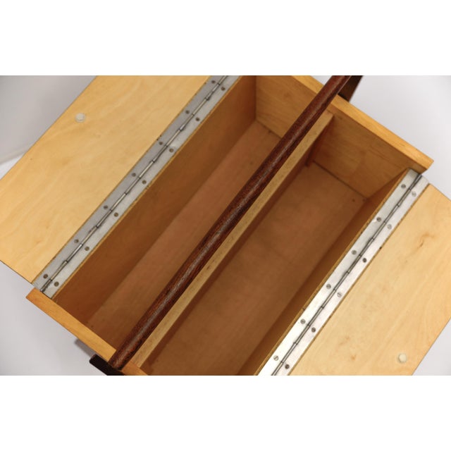 Mid-Century Modern Italian Sewing Box, 1960s For Sale - Image 11 of 12