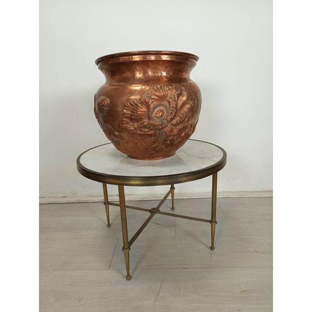 Art Nouveau Copper Planter Pot, 1890s For Sale - Image 6 of 18