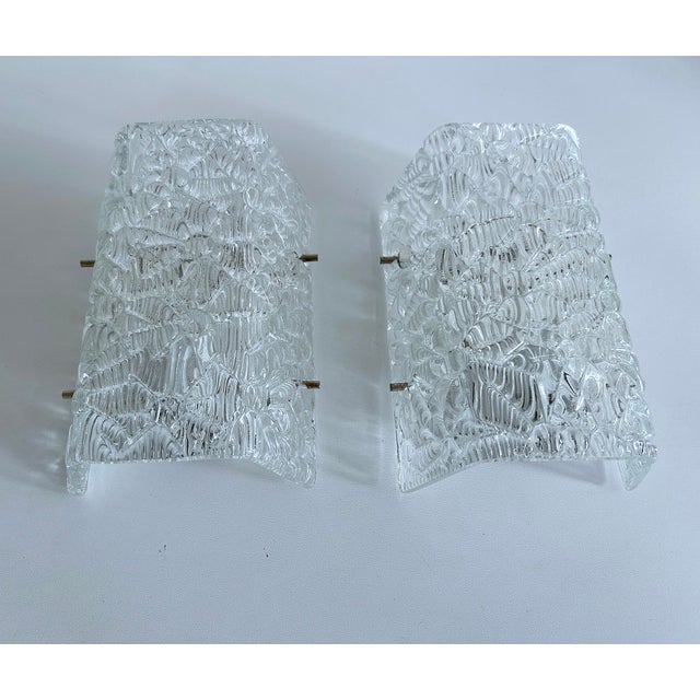 Vintage Murano Glass Sconces from Kalmar, 1970s, Set of 2 For Sale - Image 14 of 18
