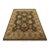 Agra Rug 7’11” X 9’11” Black Wool Traditional Hand-Knotted Oriental Carpet For Sale