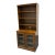 William Sonoma for Pottery Barn Printer's Two Piece Storage Bookcase For Sale