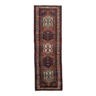 Vintage Ardible with Cheerful Autumn Unique Rug 2.6 x 10.9 For Sale