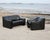 Black DS44 Sofa and Chair in Leather from de Sede, 1970s, Set of 2 For Sale - Image 8 of 18