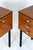 Mid-Century Modern Czechoslovakian Mahogany Nightstands by Up Závody, 1970s, Set of 2 For Sale - Image 13 of 18