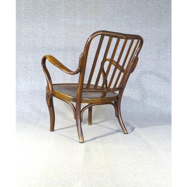 Vintage Art Deco Armchair by Josef Frank for Thonet, 1935, in Flawless conditions. Designed 1920 to 1949 I have official...