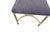 Vintage Italian Regency Brass Labarge Ottoman Footstool Vanity Bench Harden For Sale - Image 9 of 14
