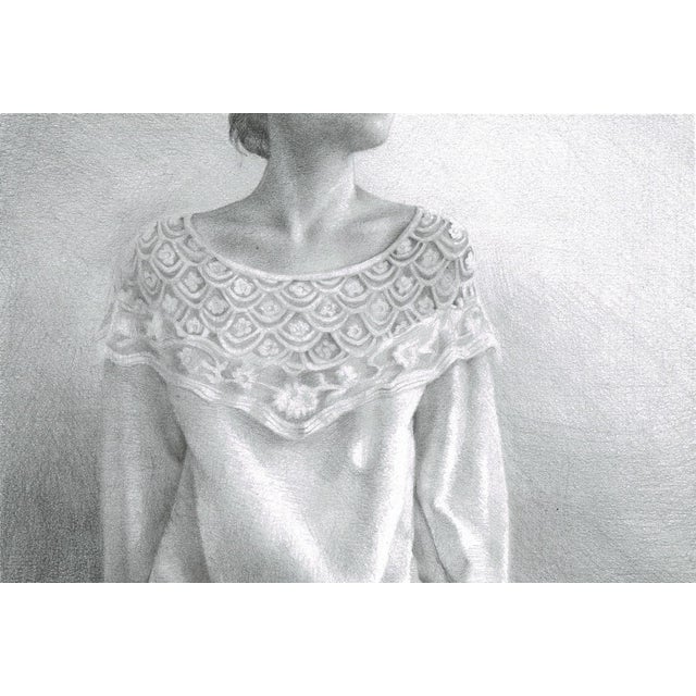 Aleksandra Kalisz, Melancholy, 2025, Pencil on Paper For Sale