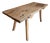 Primitive Oak Worktable, Hungary, 1910s For Sale