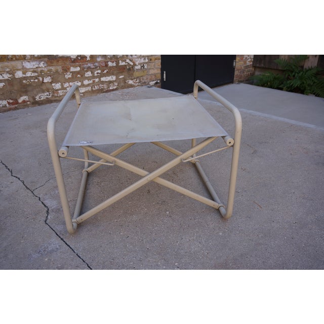 Vintage Mid-Century Brown Jordan Nomad Collection Outdoor Chairs & Ottomans - 6 Piece Set For Sale - Image 9 of 13