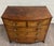 Hepplewhite Antique Federal / Hepplewhite Style Bowfront Mahogany Chest of Drawers For Sale - Image 3 of 11