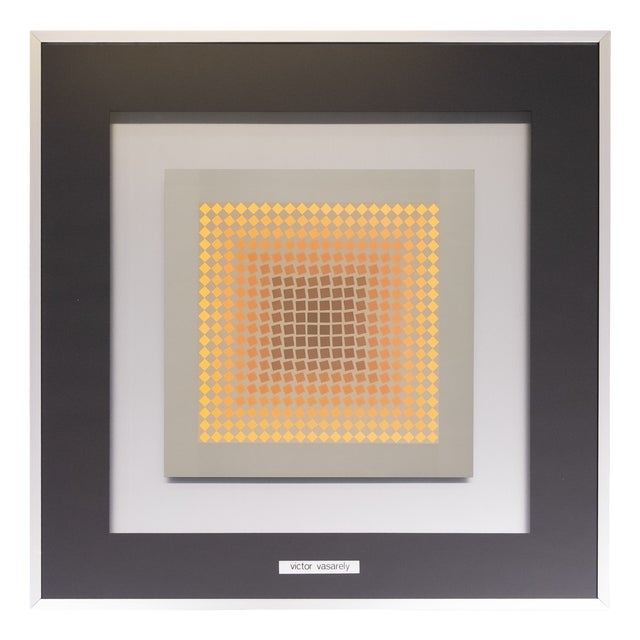 Victor Vaserely, Composition, 1972, Photogravure For Sale