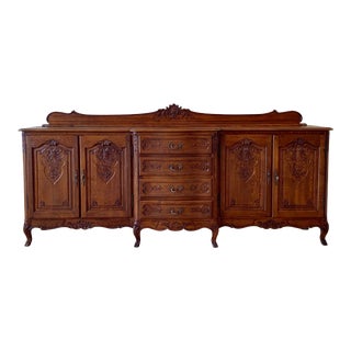 Early 20th Century Antique European Sideboard For Sale