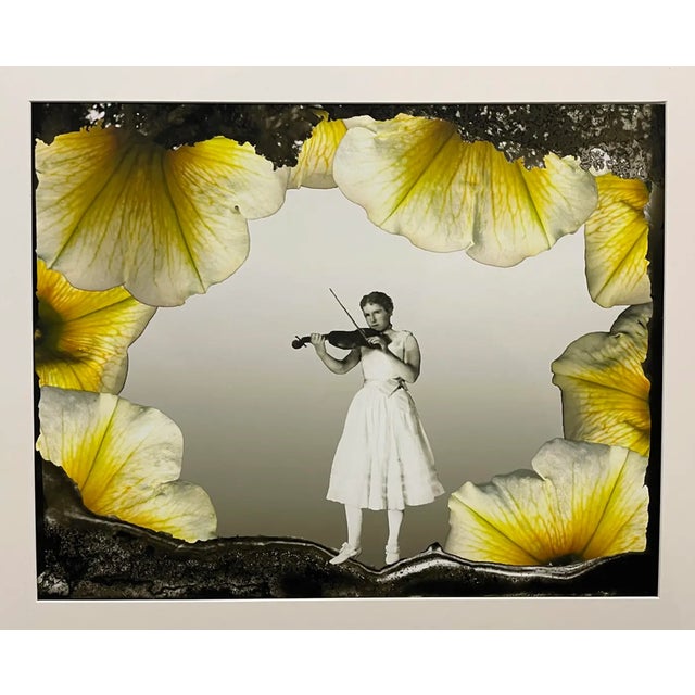 Modern 2011 Kathleen Campbell Relics From the Garden: Girl With Violin Photograph For Sale - Image 3 of 3