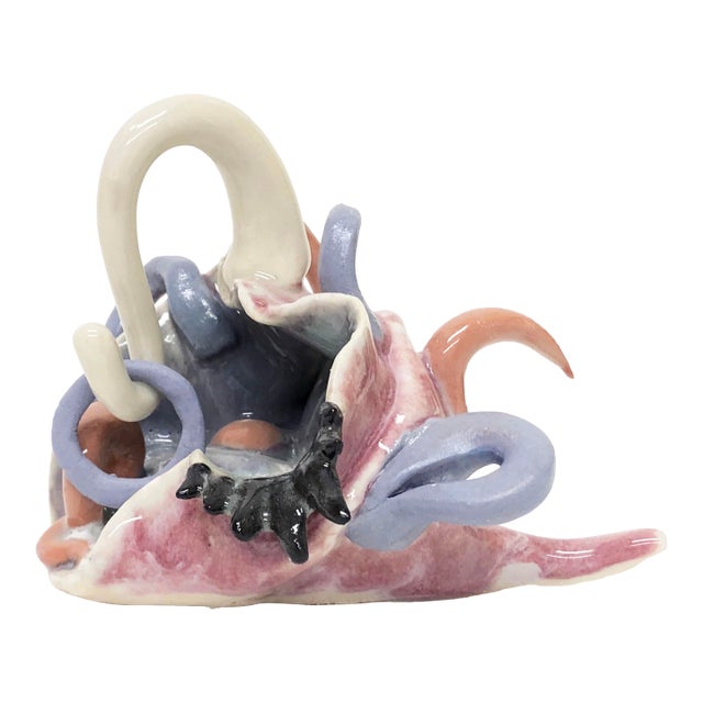 Contemporary Abstract Ceramic Sculpture by Jeremy Plotkin Wong For Sale