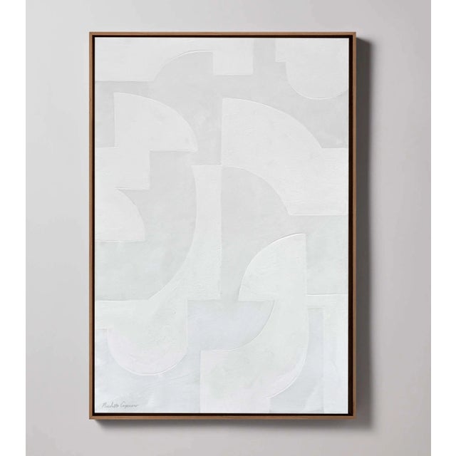 "Nomad - Set of 2" I Framed Modern Geometric Paintings For Sale - Image 4 of 8