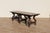 Spanish Baroque Revival Rosewood & Walnut Trestle Dining Table, Circa 1930s For Sale In Los Angeles - Image 6 of 18