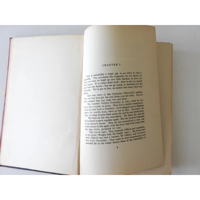 English 1928 Pirated D H Lawrence Lady Chatterley's Lover Book For Sale - Image 3 of 3