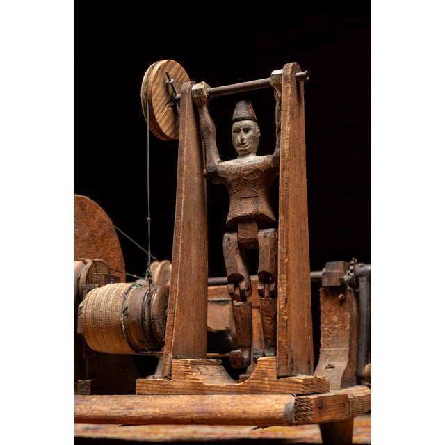 Early 20th Century Mechanical Blacksmith Forge Sideshow Model For Sale In Chicago - Image 6 of 17