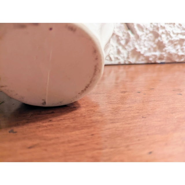 Royal Haeger Royal Haeger White Accent Vase For Sale - Image 4 of 5