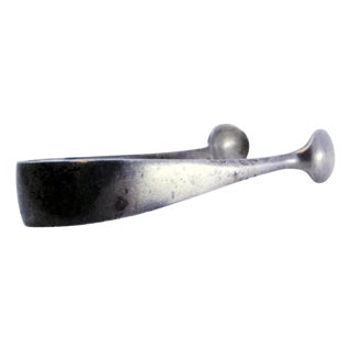 Plain Silver Sugar Tongs For Sale