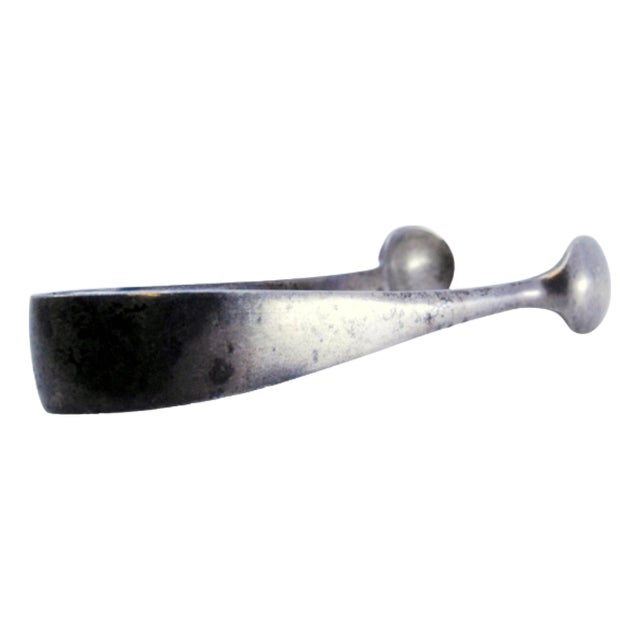 Plain Silver Sugar Tongs For Sale