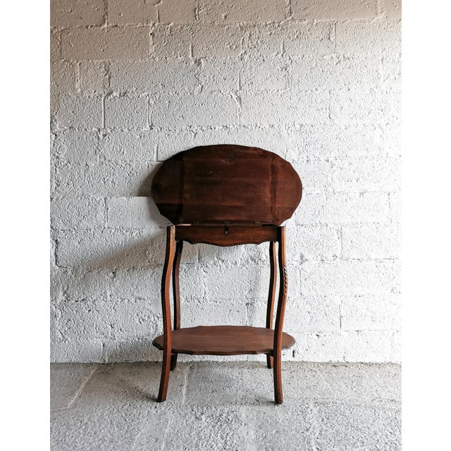 Antique Console Table with Drawer, Belgium, 1900s For Sale - Image 6 of 13