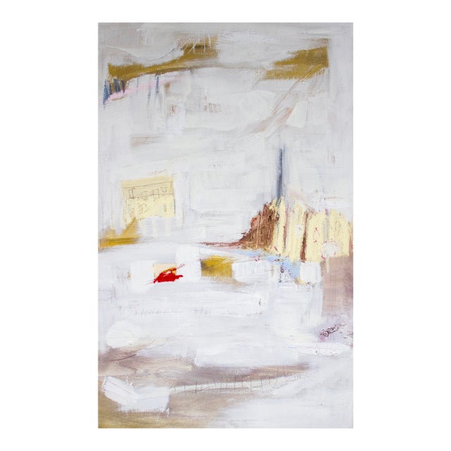 "An Immaterial Votive Edifice" Original Abstract Painting by Brian Jerome For Sale