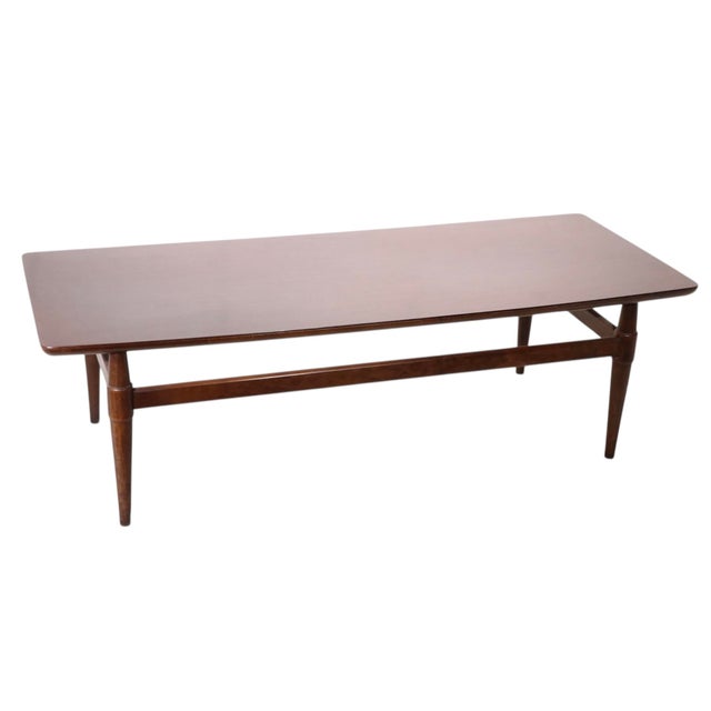 Brown Mid 20th Century Coffee Table For Sale - Image 8 of 11