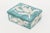 This lovely vintage Italian Raymor ceramic box are renditions of flower forms. The colors are turquoise , white and...