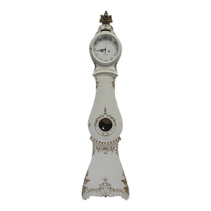 Swedish Mora Clock Rococo Style 100% Original Paint