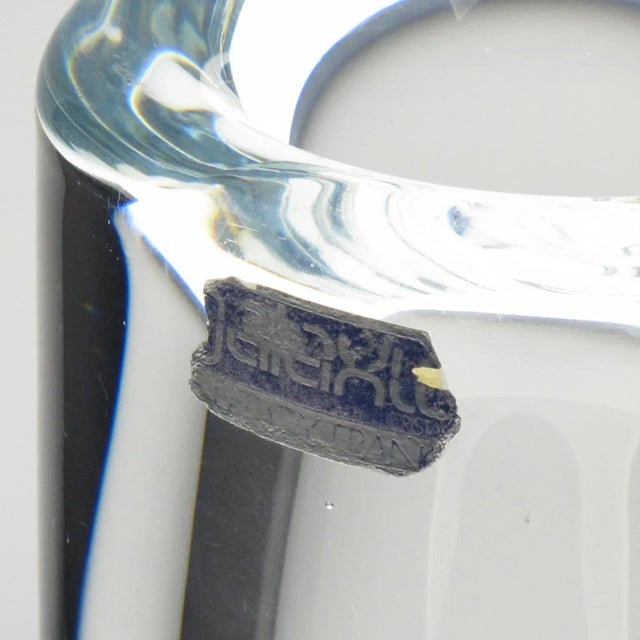 1970s Daum by De Belroy Tall Crystal Tumbler Vase, Galaxie Collection For Sale - Image 5 of 8