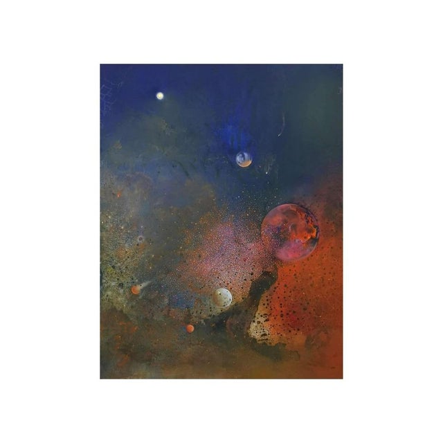 Barbara Hubert, Galaxy 4, 2025, Oil on Canvas For Sale - Image 3 of 6