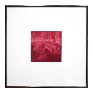 Framed Landscape Cibachrome Photograph "Talmont" -1/10 1993 by Jacques Cressaty For Sale