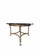 Vintage Brass & Beveled Glass Oval Coffee Table With Hoof Feet For Sale - Image 12 of 12