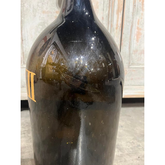 More information coming soon… Originally used to ferment wine at a vineyard in Normandy, France, this brown glass wine...