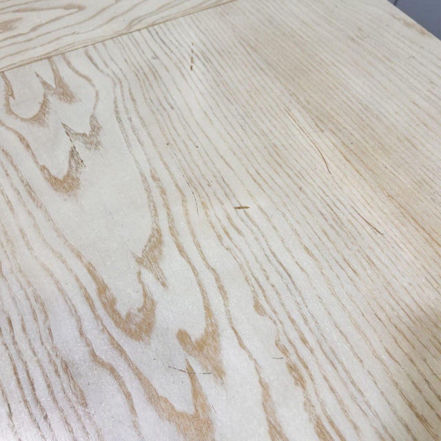 Valmarana Dining Table in Bleached Ash by Carlo Scarpa for Simon International, 1974 For Sale - Image 11 of 13